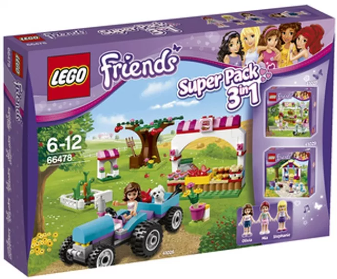 Set LEGO Friends 66478 Friends Super Pack 3 in 1