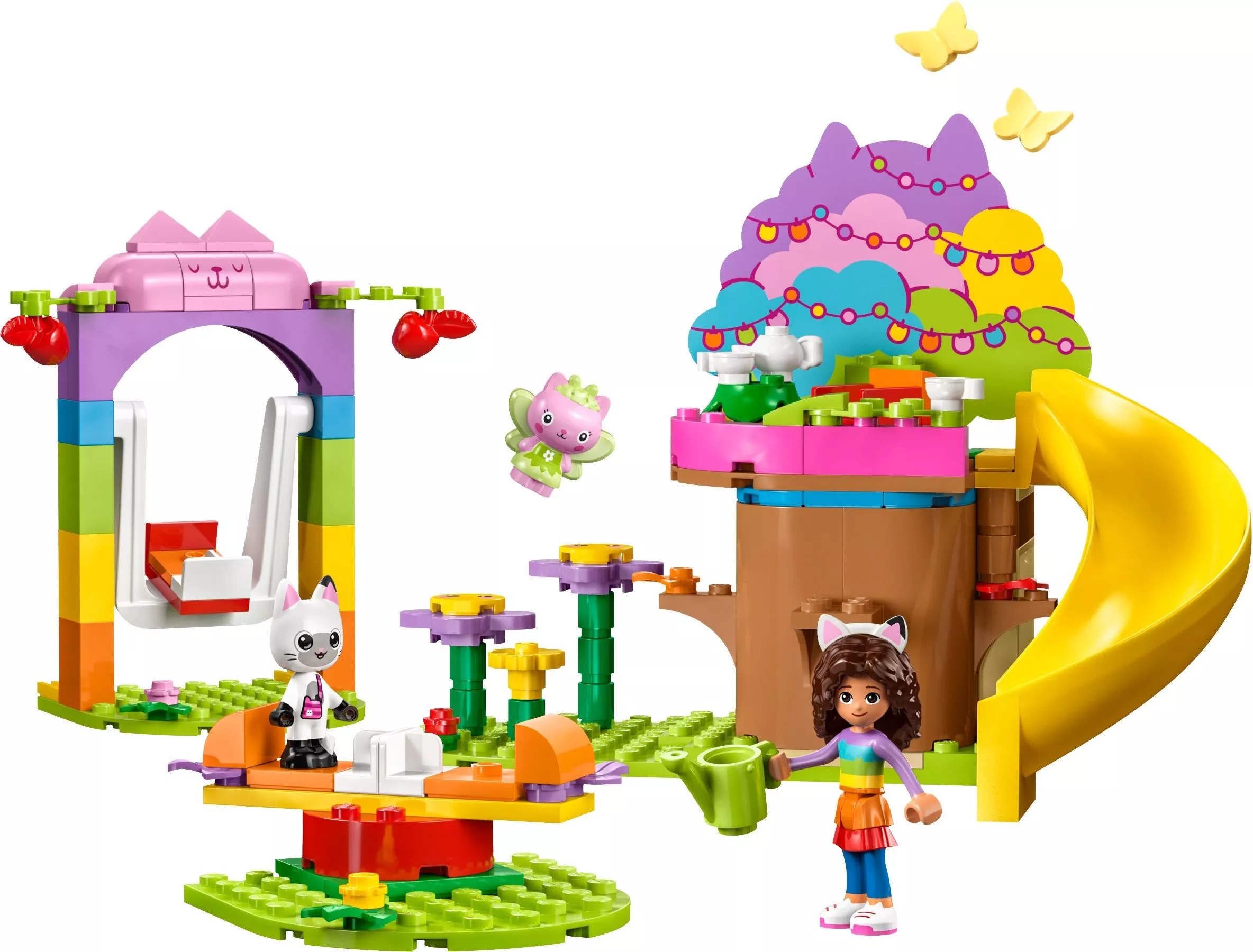 Set LEGO Gabby et la Maison magique 10787 Kitty Fairy's Garden Party
