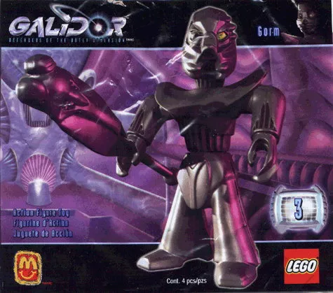 Set LEGO Galidor 4043 Gorm