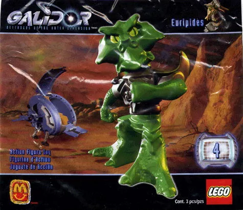 Set LEGO Galidor 4044 Euripides