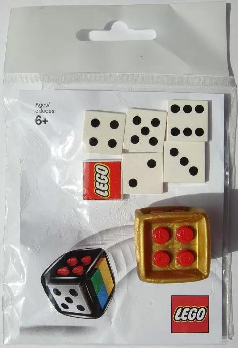 Set LEGO Games 2853588 Promo Goldener Würfel (Golden dice)
