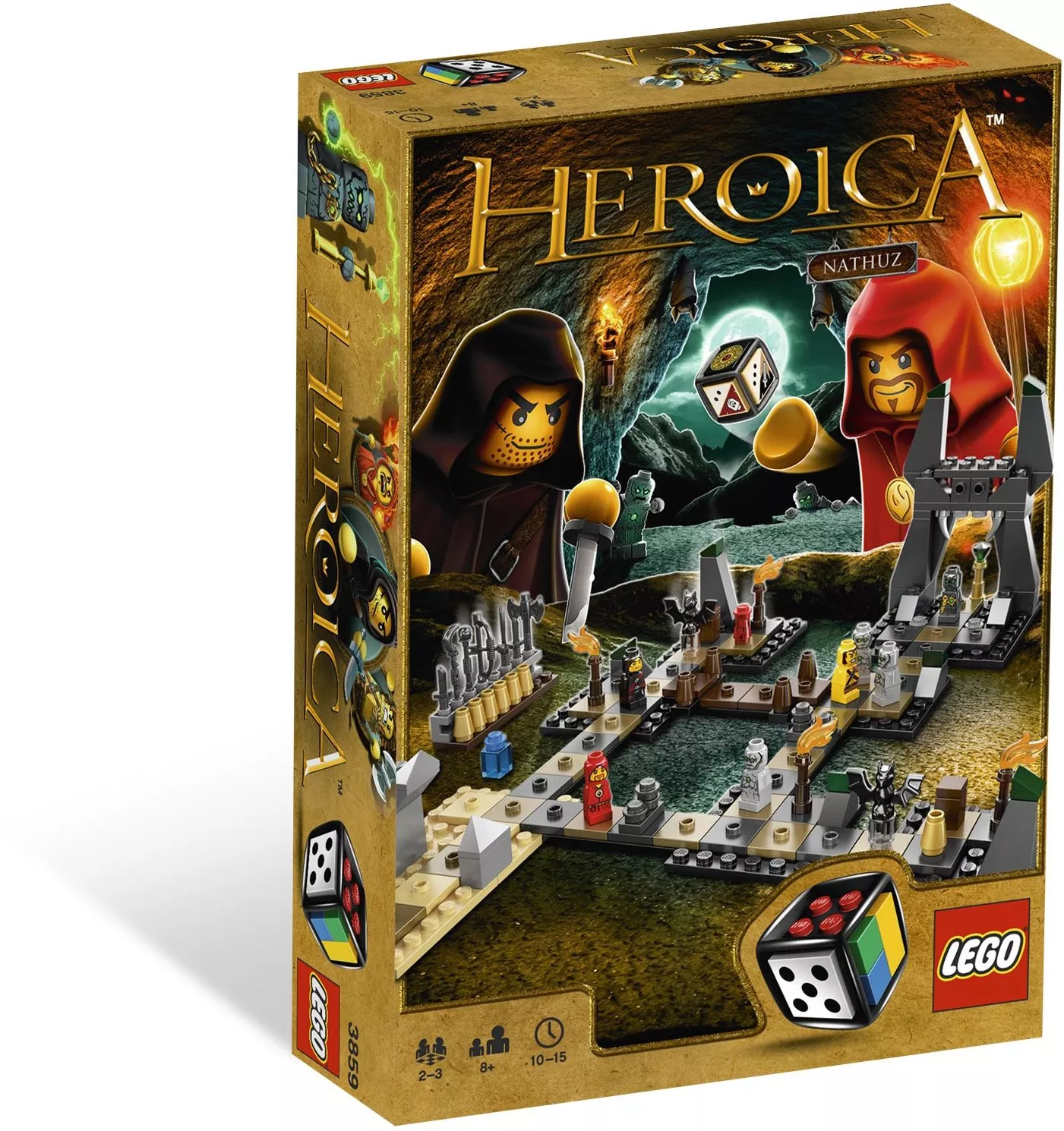 Set LEGO Games 3859 Caverns of Nathuz