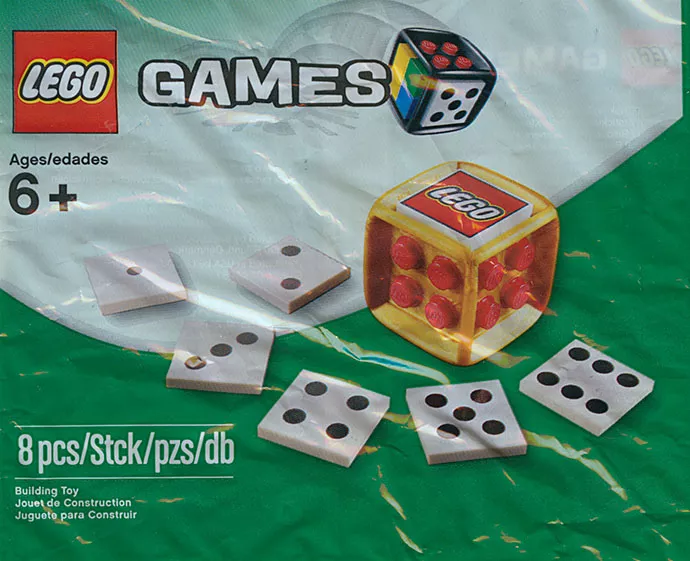 Set LEGO Games 4648939 Gold Dice