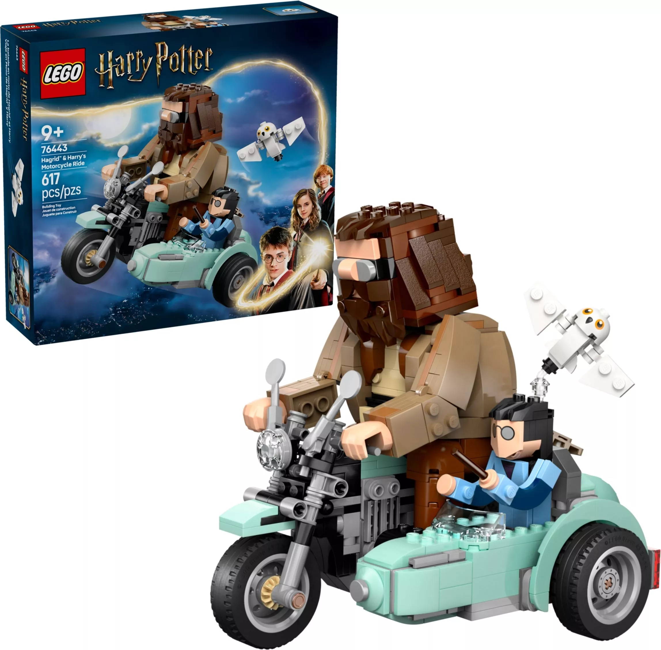 Set Lego Harry Potter 76443 La balade en moto de Hagrid et Harry