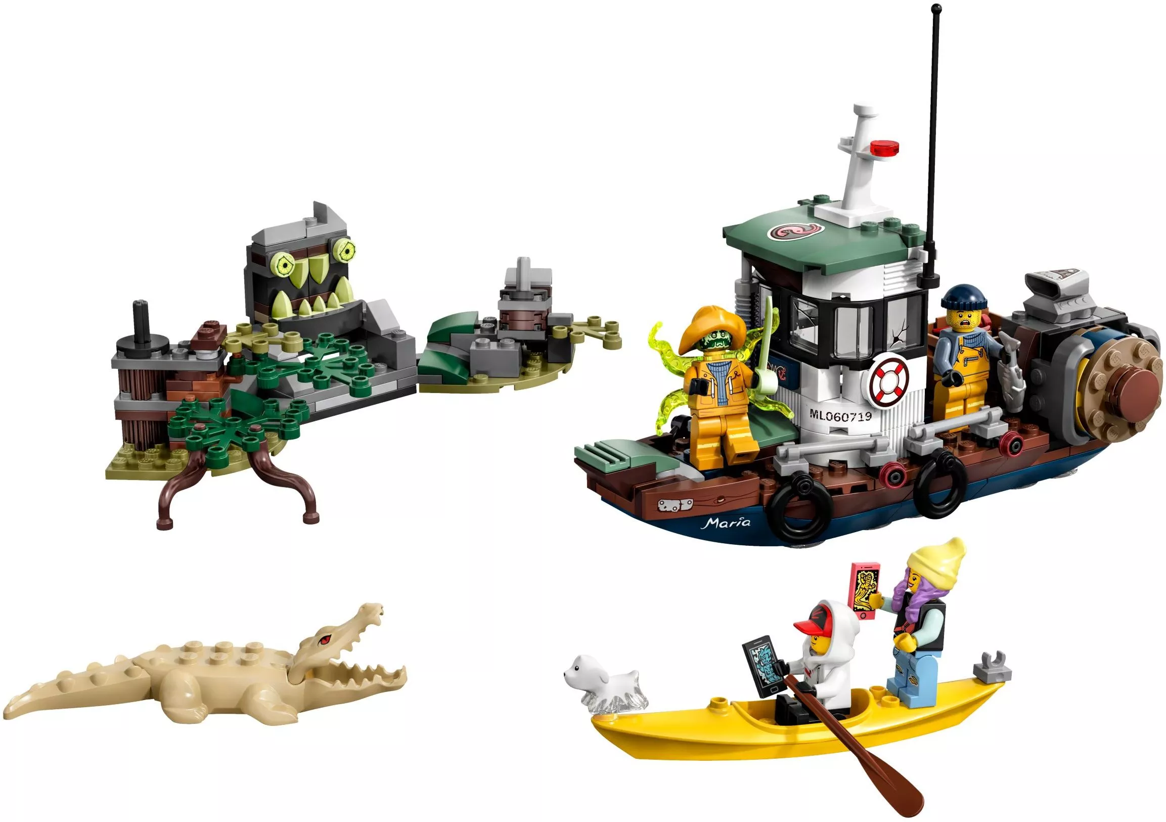 Set LEGO Hidden Side 70419 Wrecked Shrimp Boat