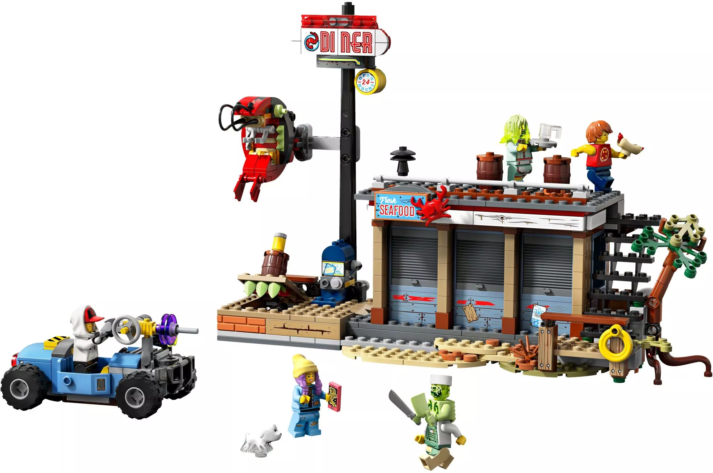 Set LEGO Hidden Side 70422 Shrimp Shack Attack