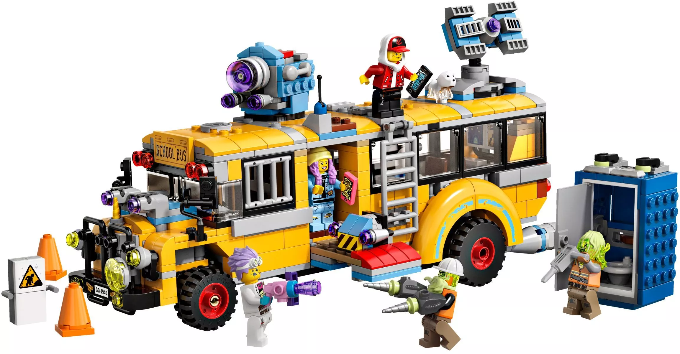 Set LEGO Hidden Side 70423 Paranormal Intercept Bus 3000