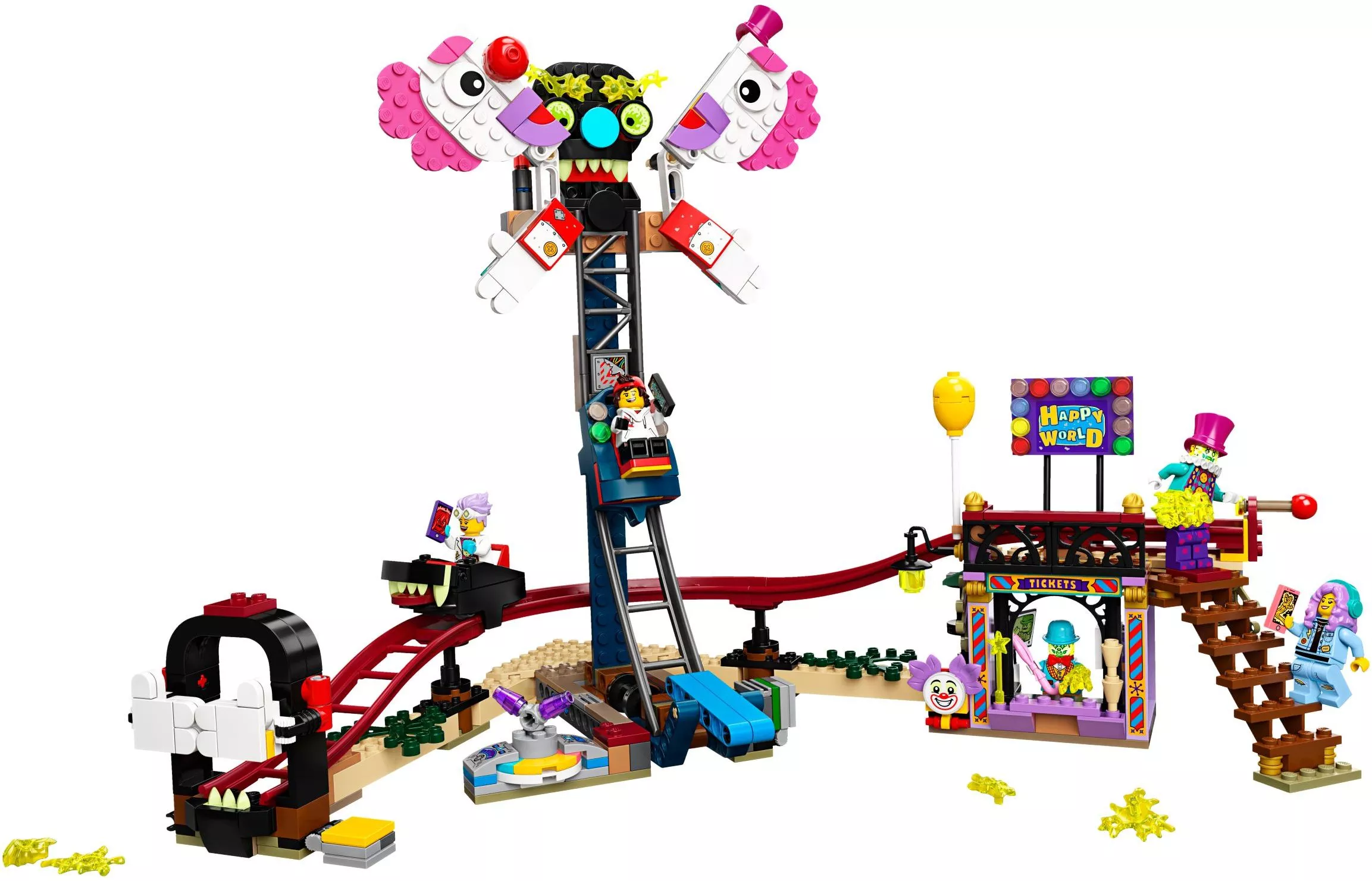 Set LEGO Hidden Side 70432 Haunted Fairground