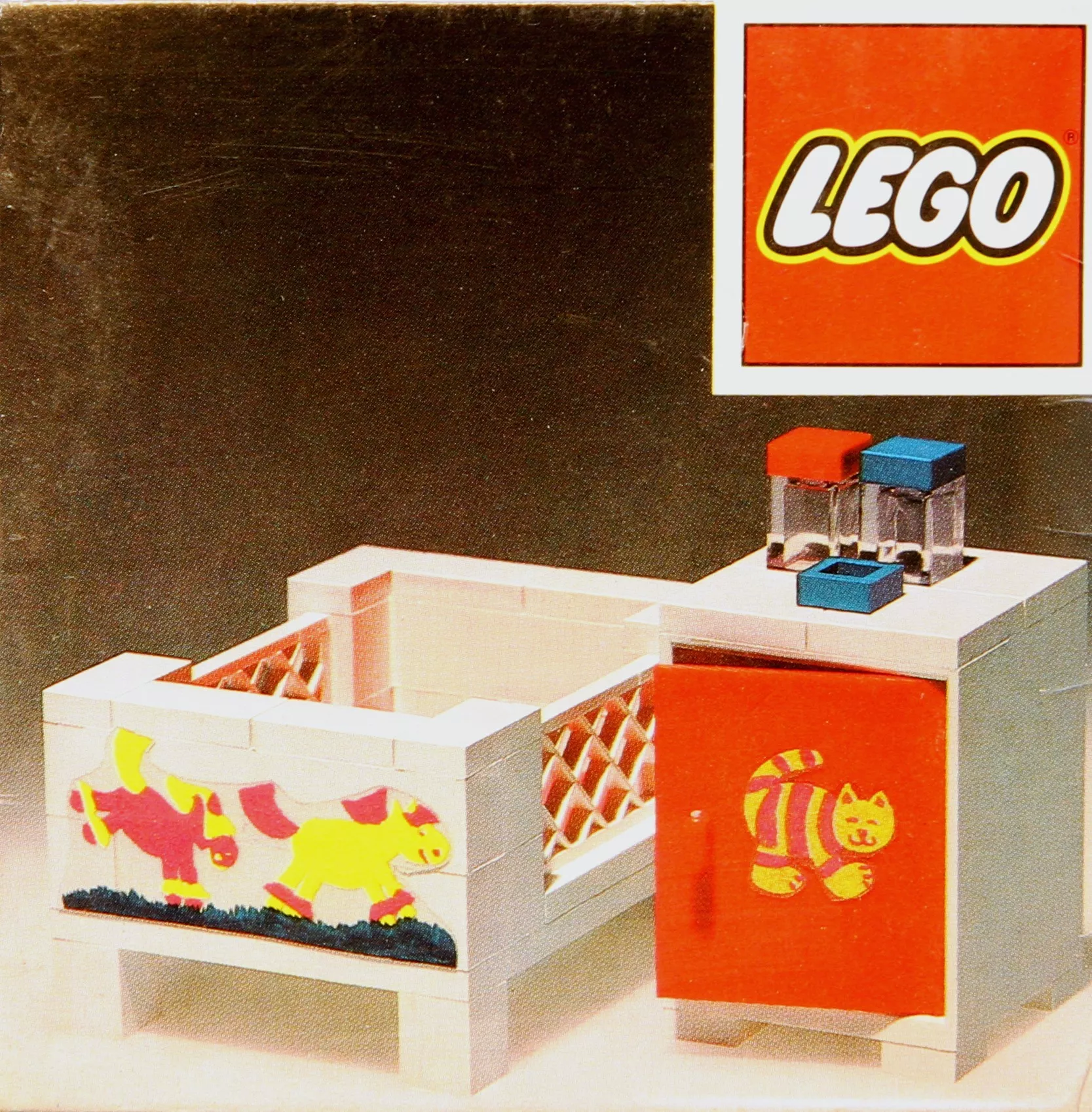 Set LEGO Homemaker 271 Baby's Cot and Cabinet