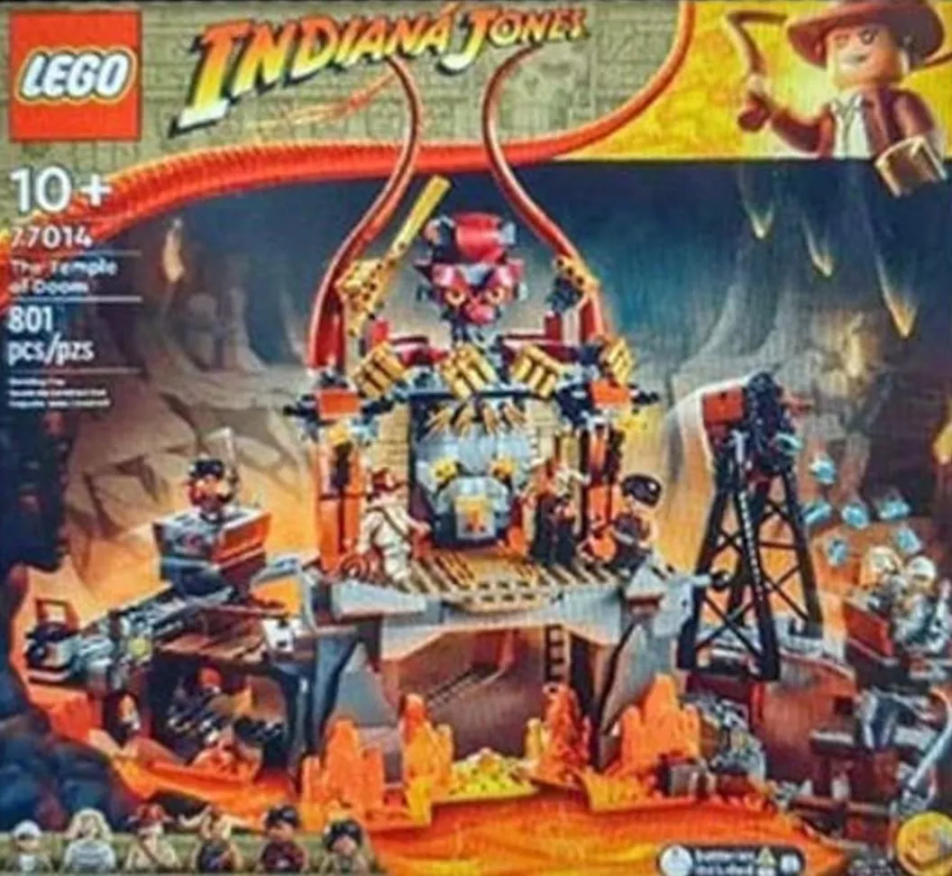 Set LEGO Indiana Jones 77014 The Temple of Doom