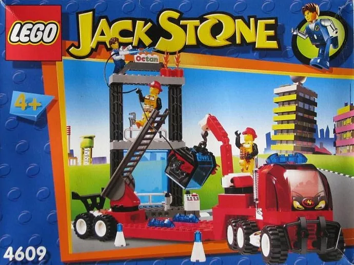 Set LEGO Jack Stone 4609 Fire Attack Team