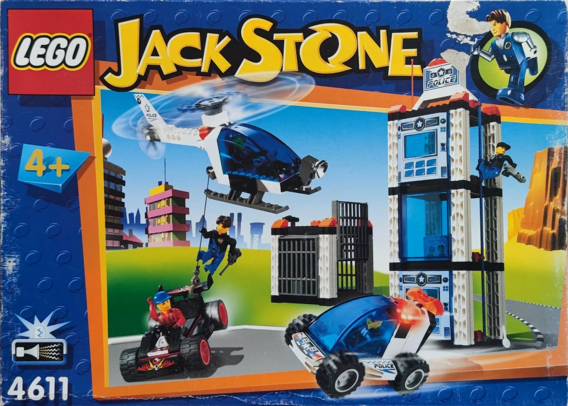 Set LEGO Jack Stone 4611 Police HQ