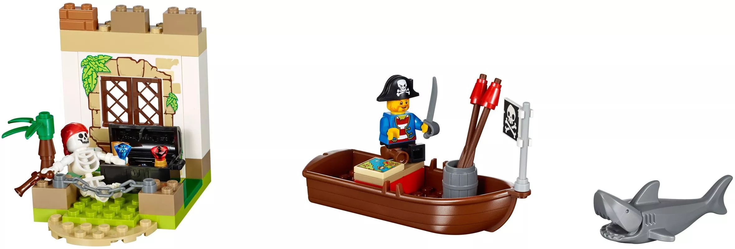 Set LEGO Juniors 10679 Pirate Treasure Hunt