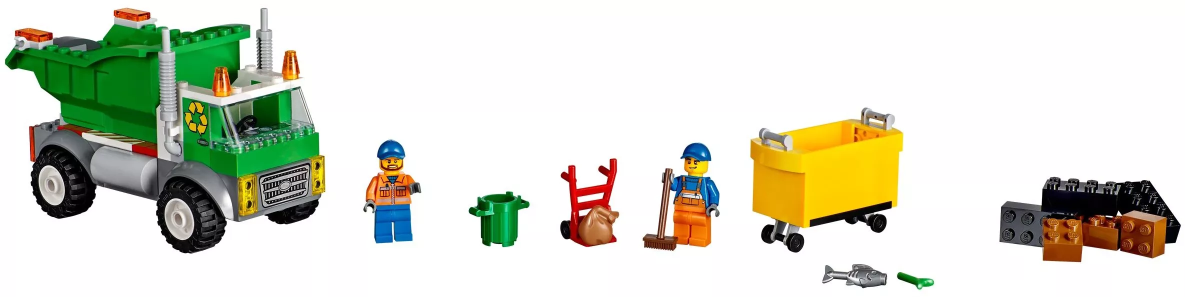 Set LEGO Juniors 10680 Garbage Truck