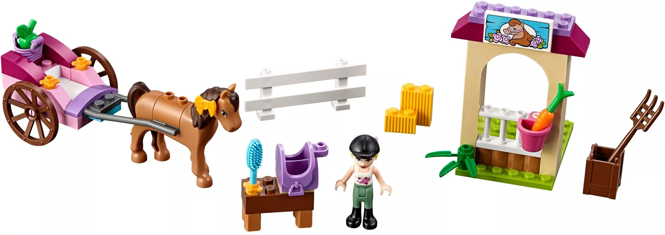 Set LEGO Juniors 10726 Stephanie's Horse Carriage