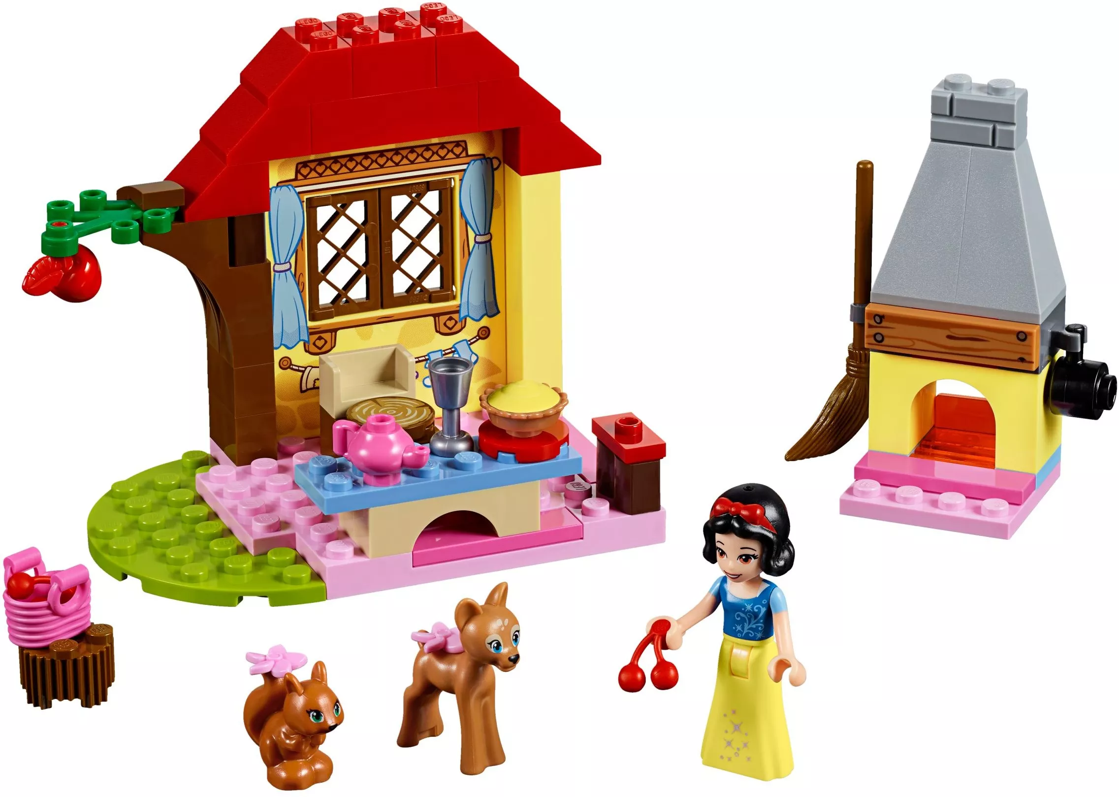 Set LEGO Juniors 10738 Snow White's Forest Cottage