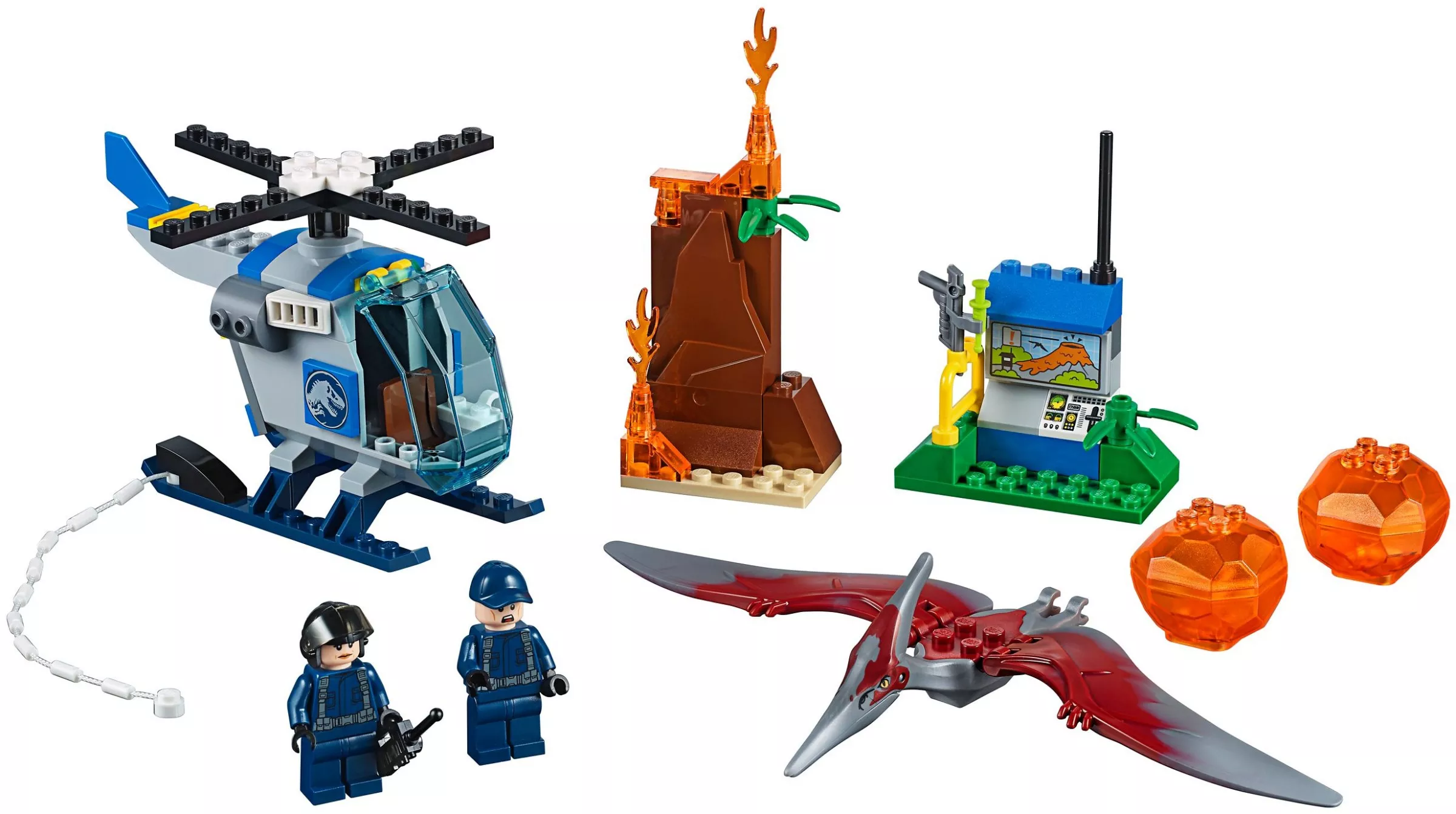 Set LEGO Juniors 10756 Pteranodon Escape