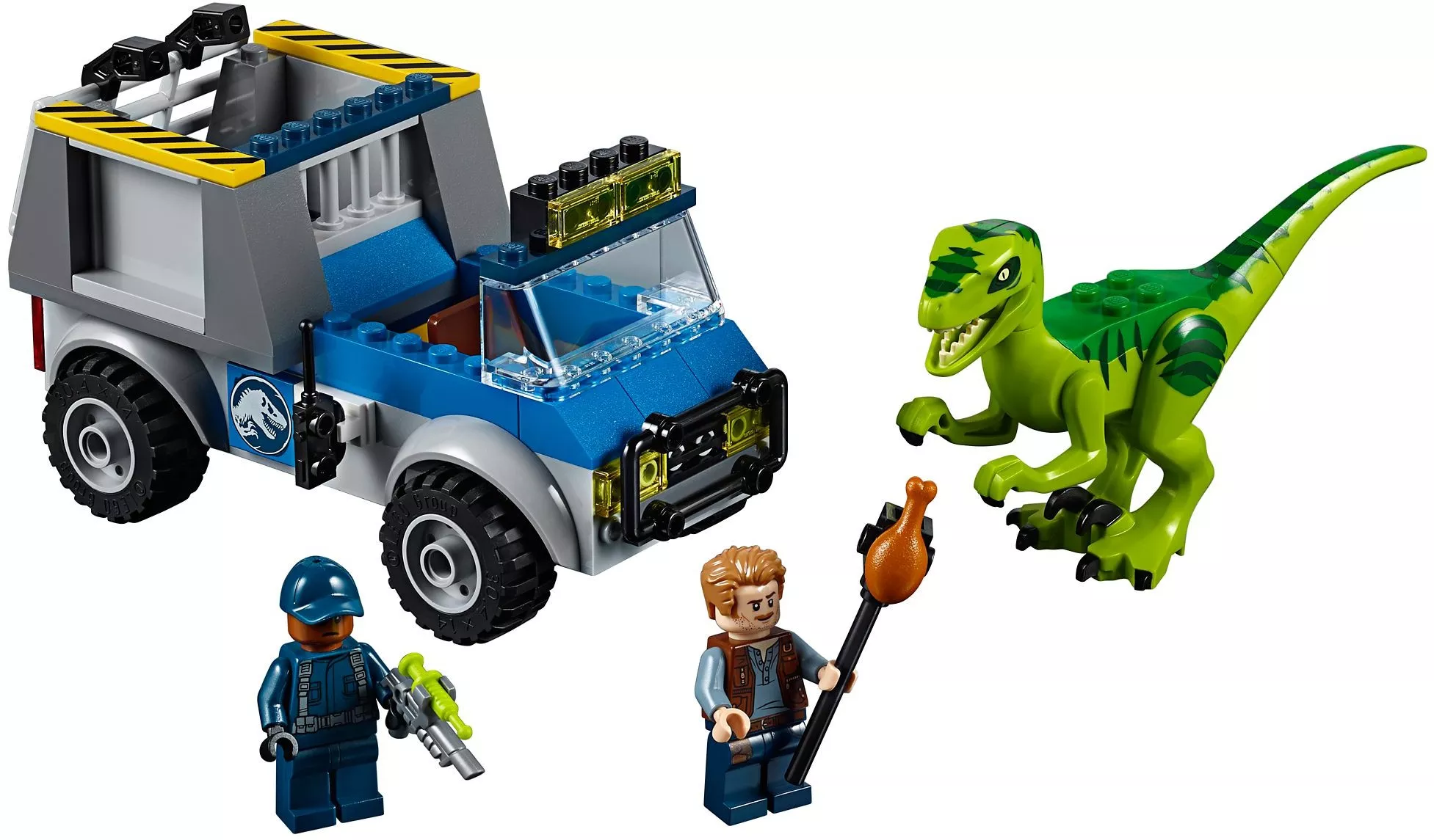 Set LEGO Juniors 10757 Raptor Rescue Truck