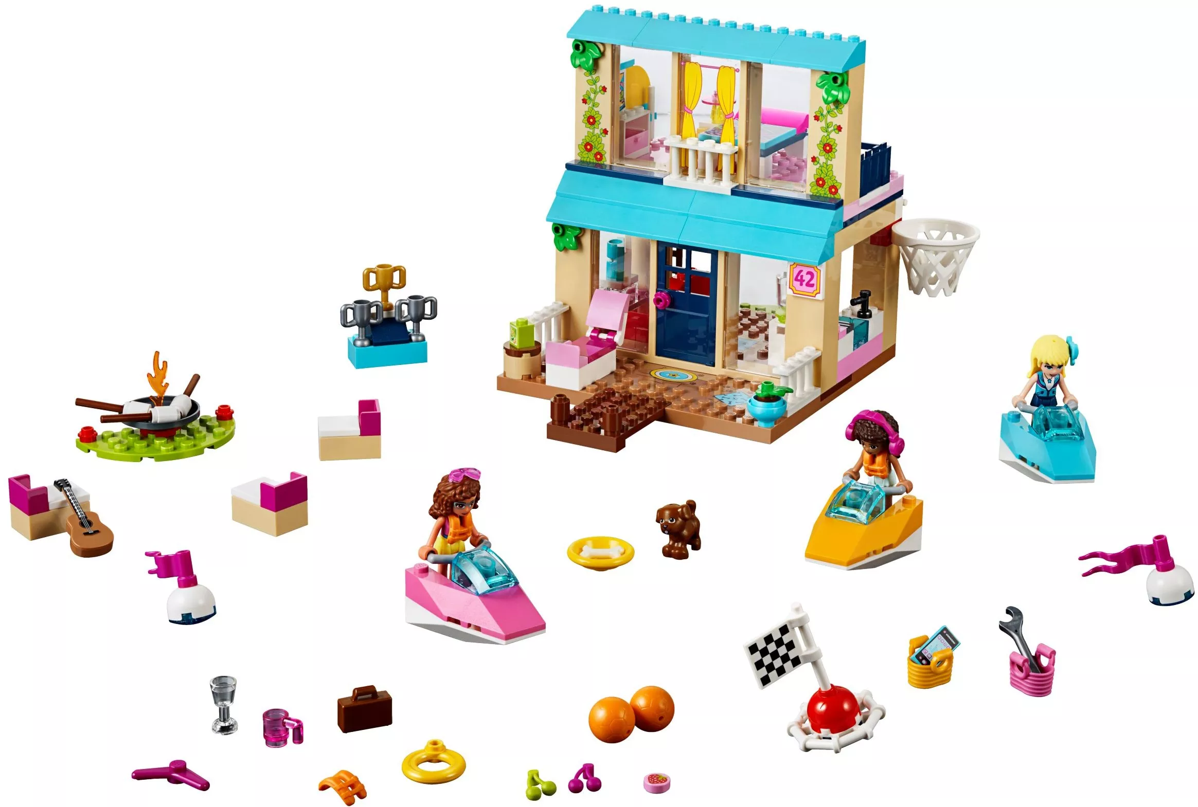 Set LEGO Juniors 10763 Stephanie's Lakeside House