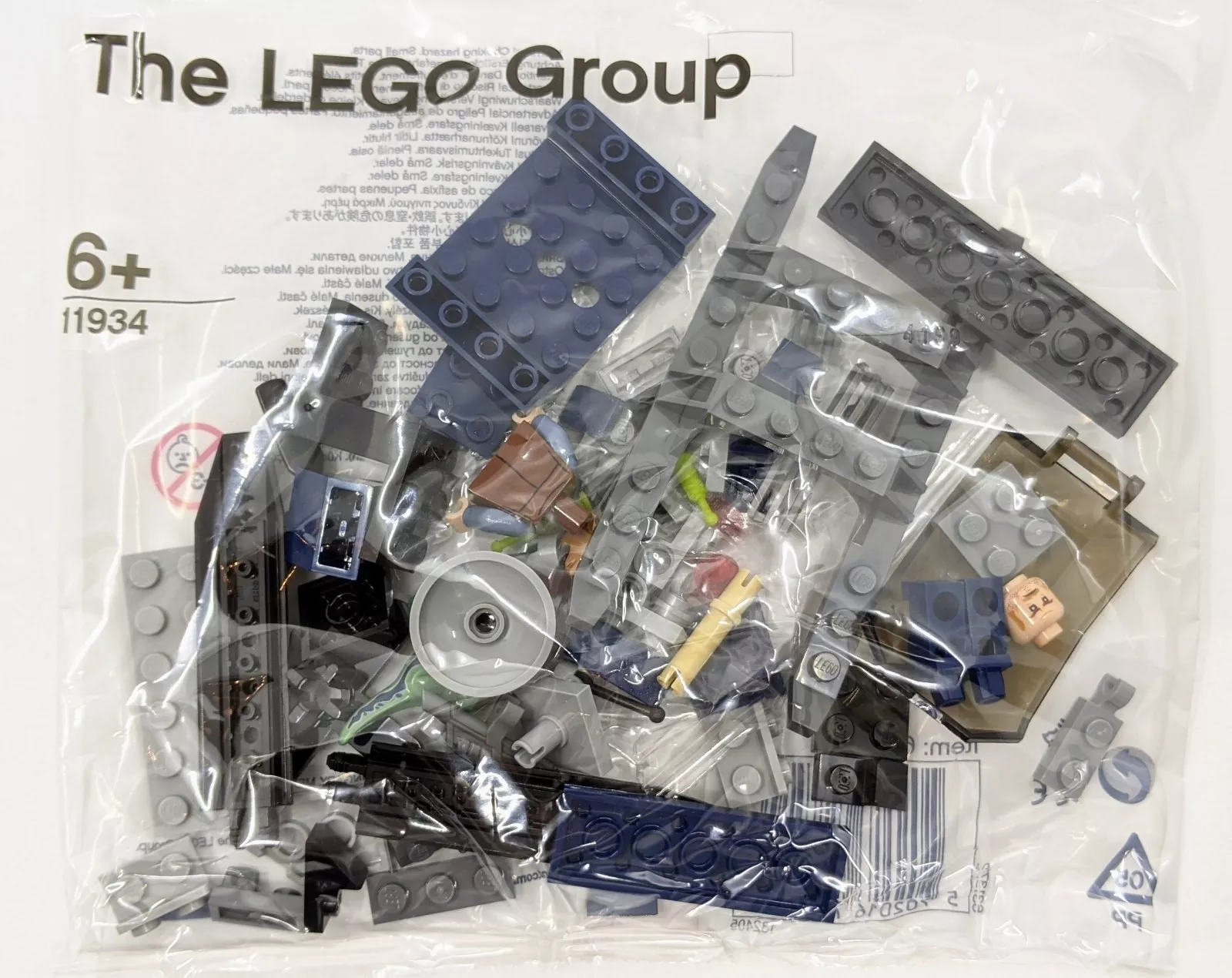 Set LEGO Jurassic World 11934 Jurassic World Build Your Own Adventure parts