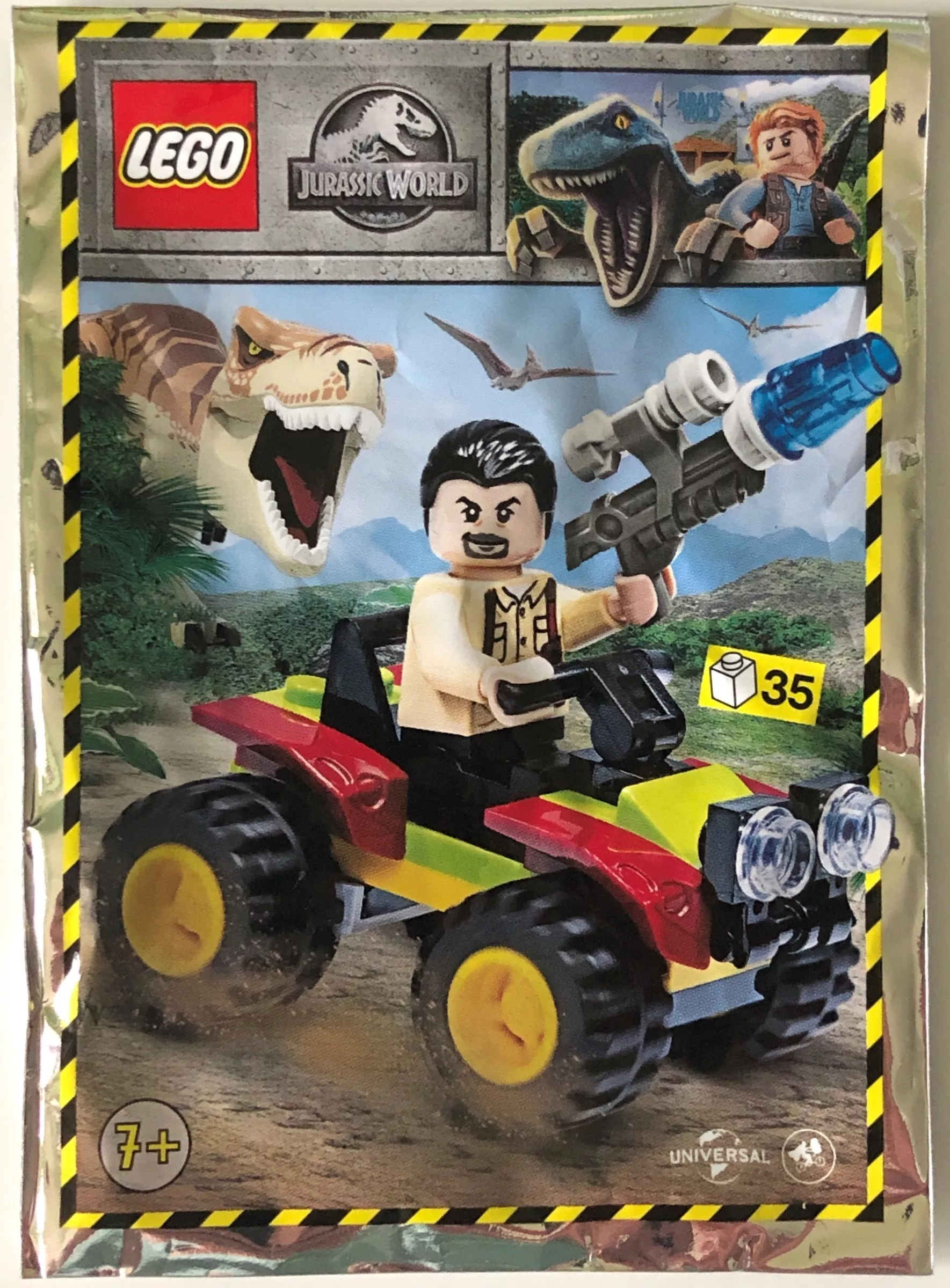 Set LEGO Jurassic World 122009 Vic Hoskins with Buggy