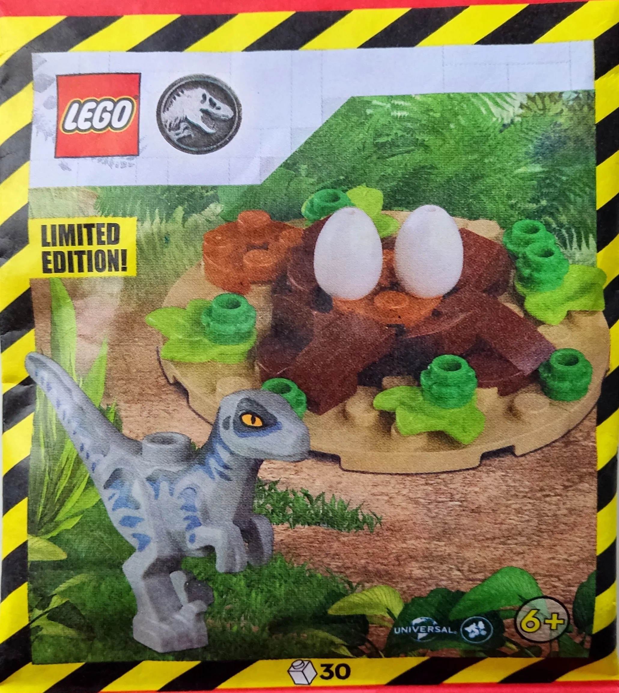 Set LEGO Jurassic World 122402 Raptor with nest