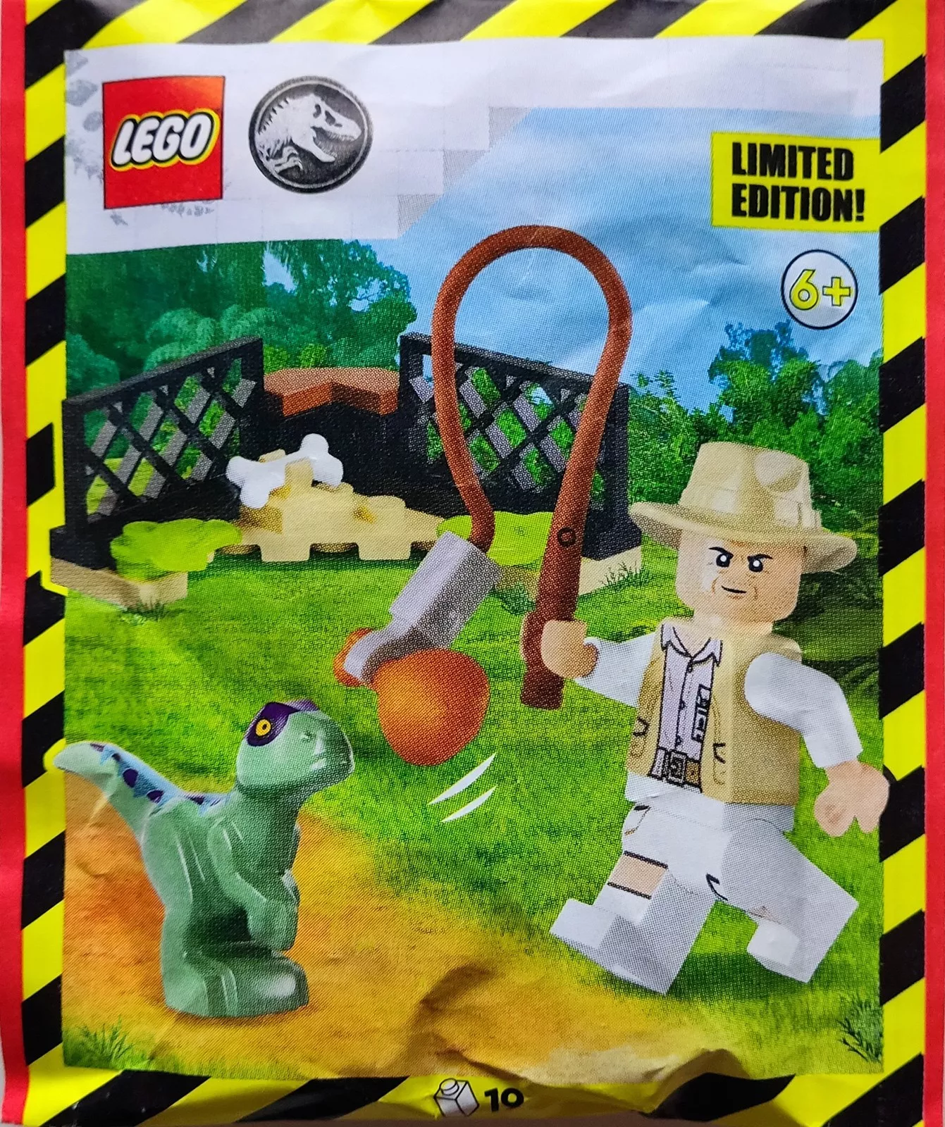 Set LEGO Jurassic World 122409 Robert Muldoon and Raptor