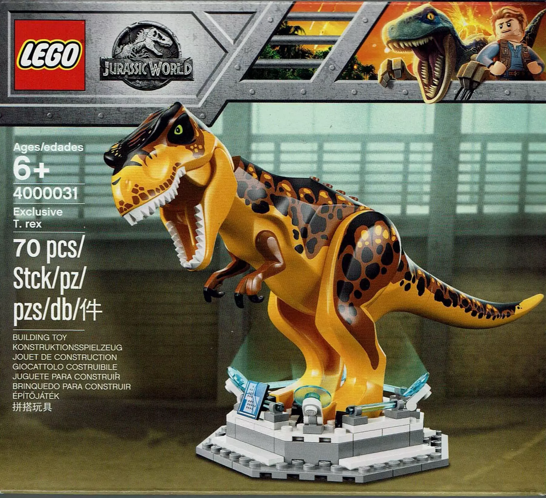 Set LEGO Jurassic World 4000031 Exclusive T. rex