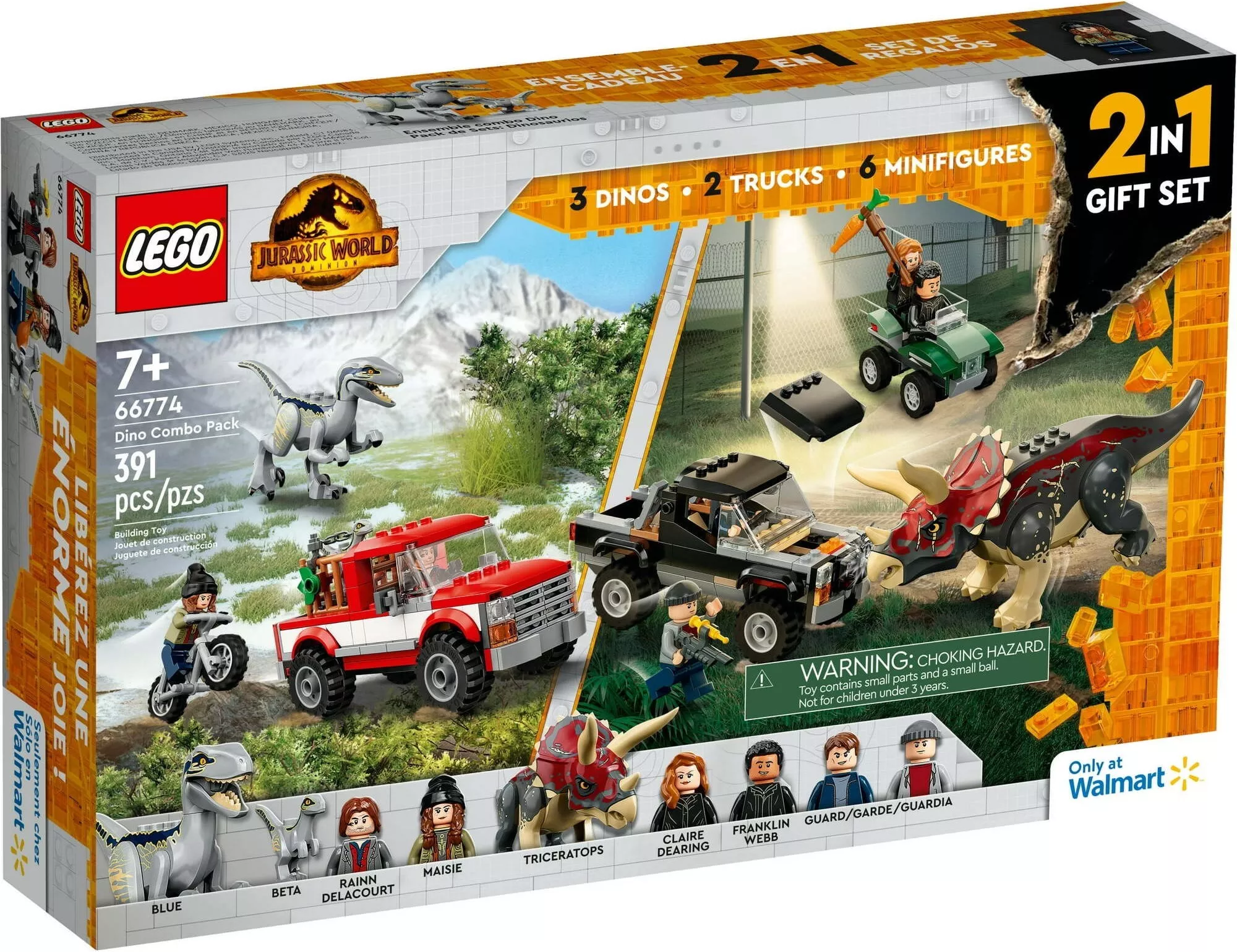 Set LEGO Jurassic World 66774 Dino Combo Pack