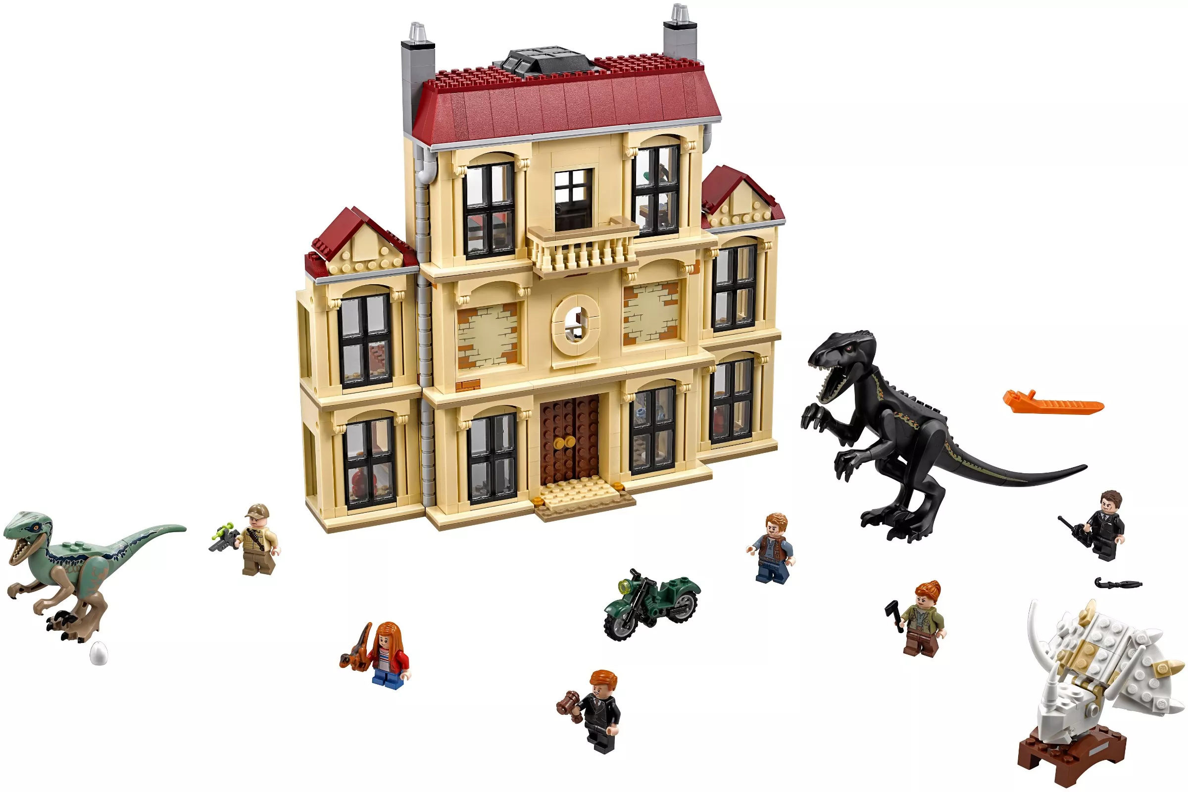 Set LEGO Jurassic World 75930 Indoraptor Rampage at Lockwood Estate