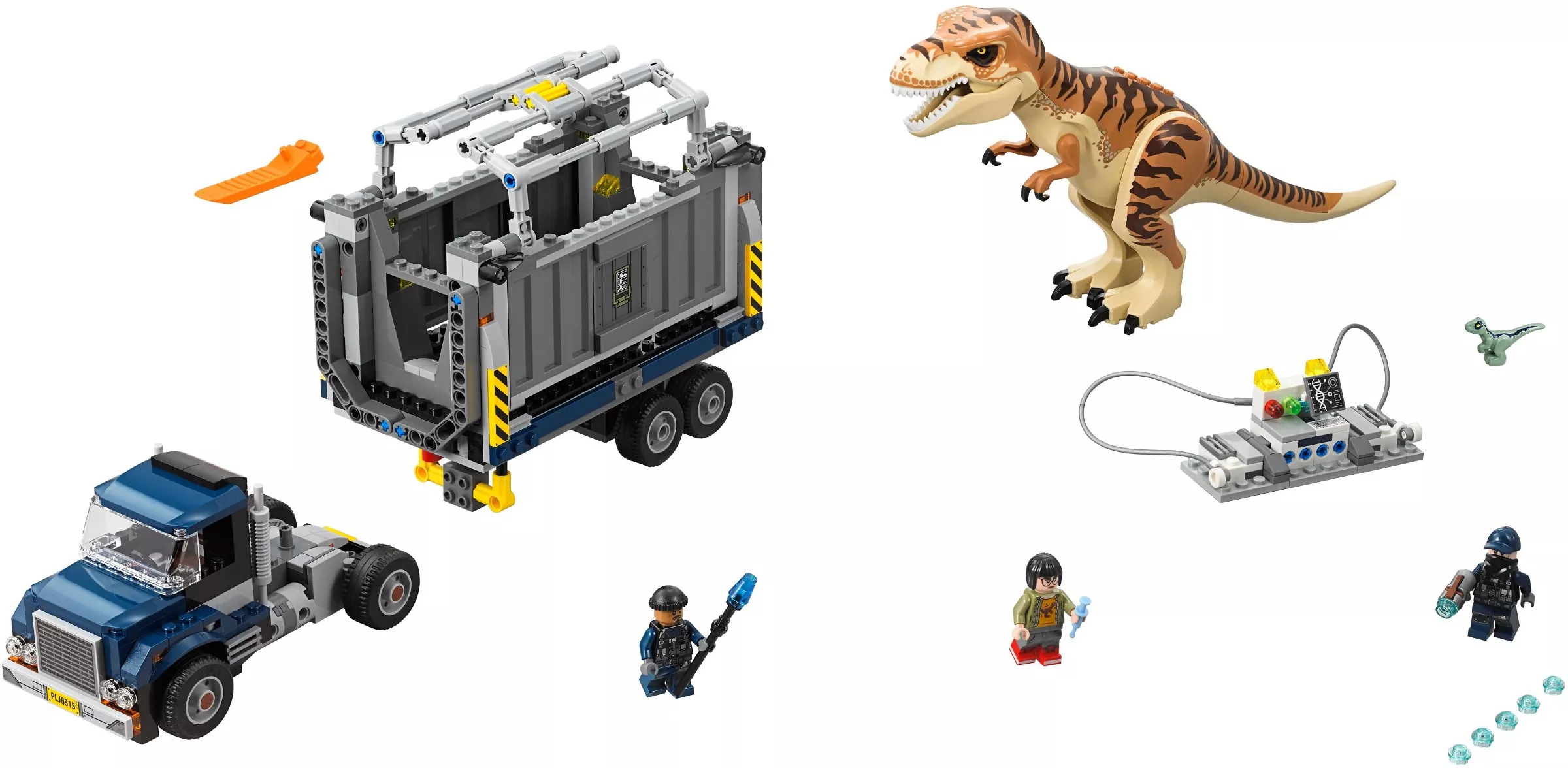 Set LEGO Jurassic World 75933 T. rex Transport