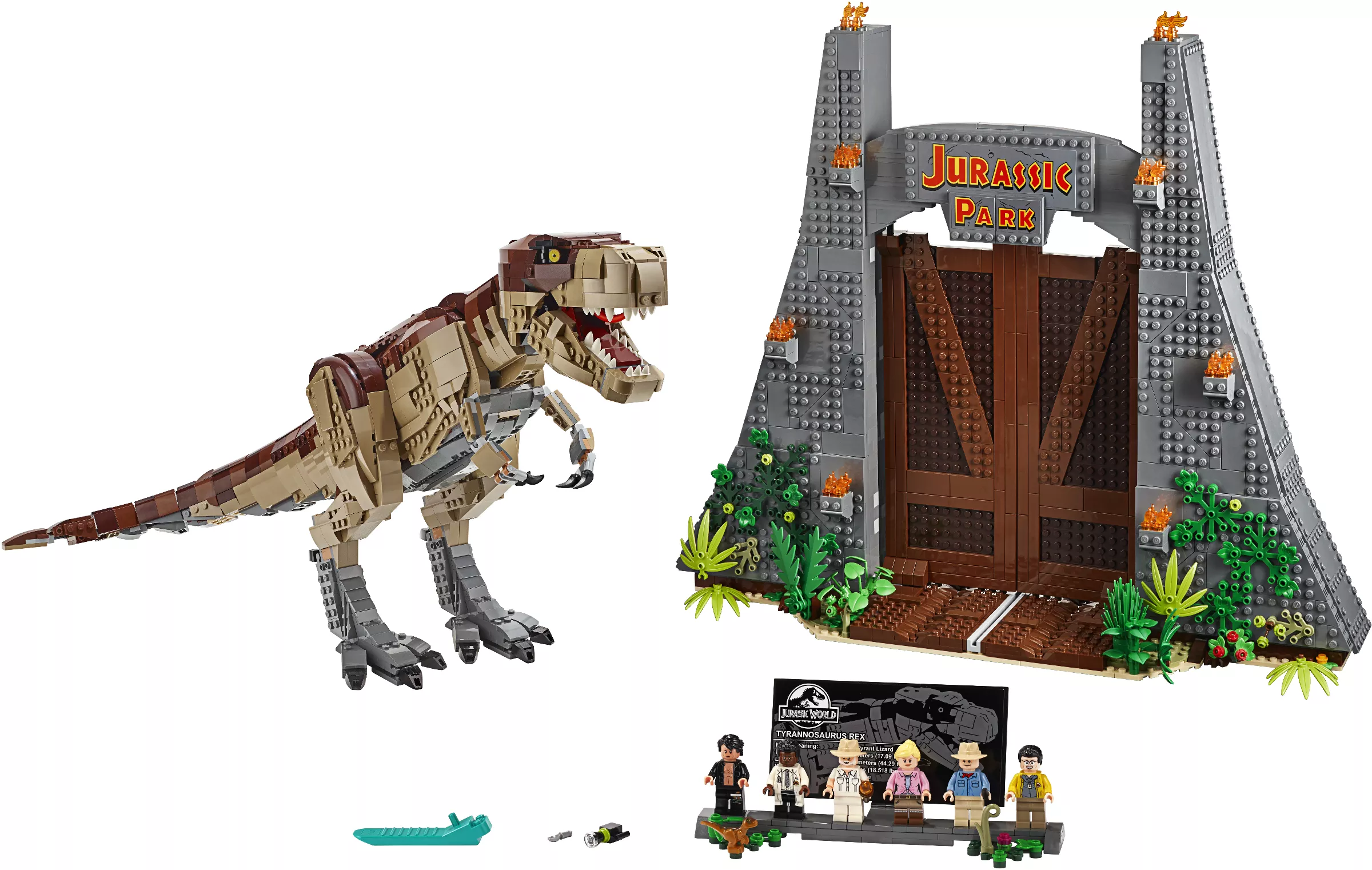 Set LEGO Jurassic World 75936 Jurassic Park: T. rex Rampage