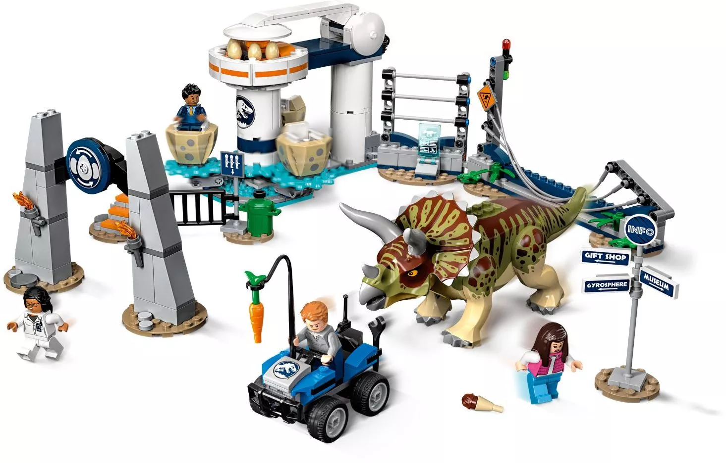 Set LEGO Jurassic World 75937 Triceratops Rampage
