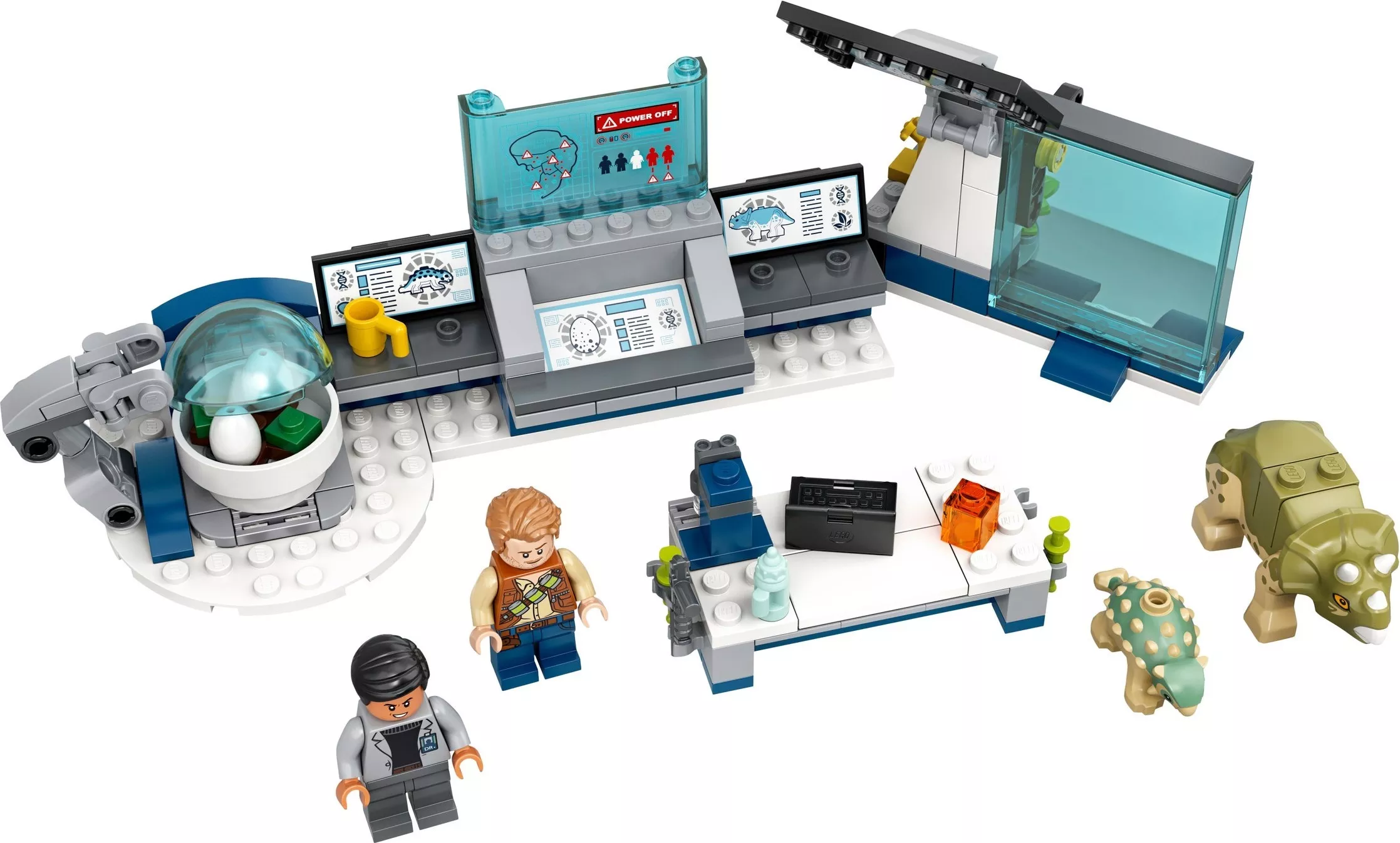 Set LEGO Jurassic World 75939 Dr. Wu's Lab: Baby Dinosaurs Breakout