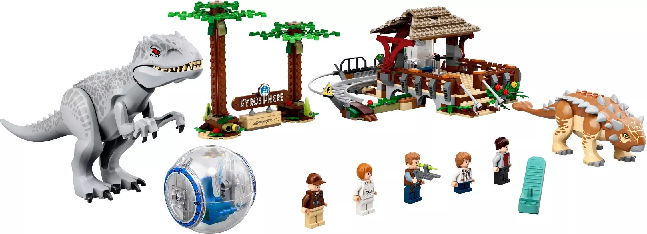 Set LEGO Jurassic World 75941 Indominus rex vs. Ankylosaurus