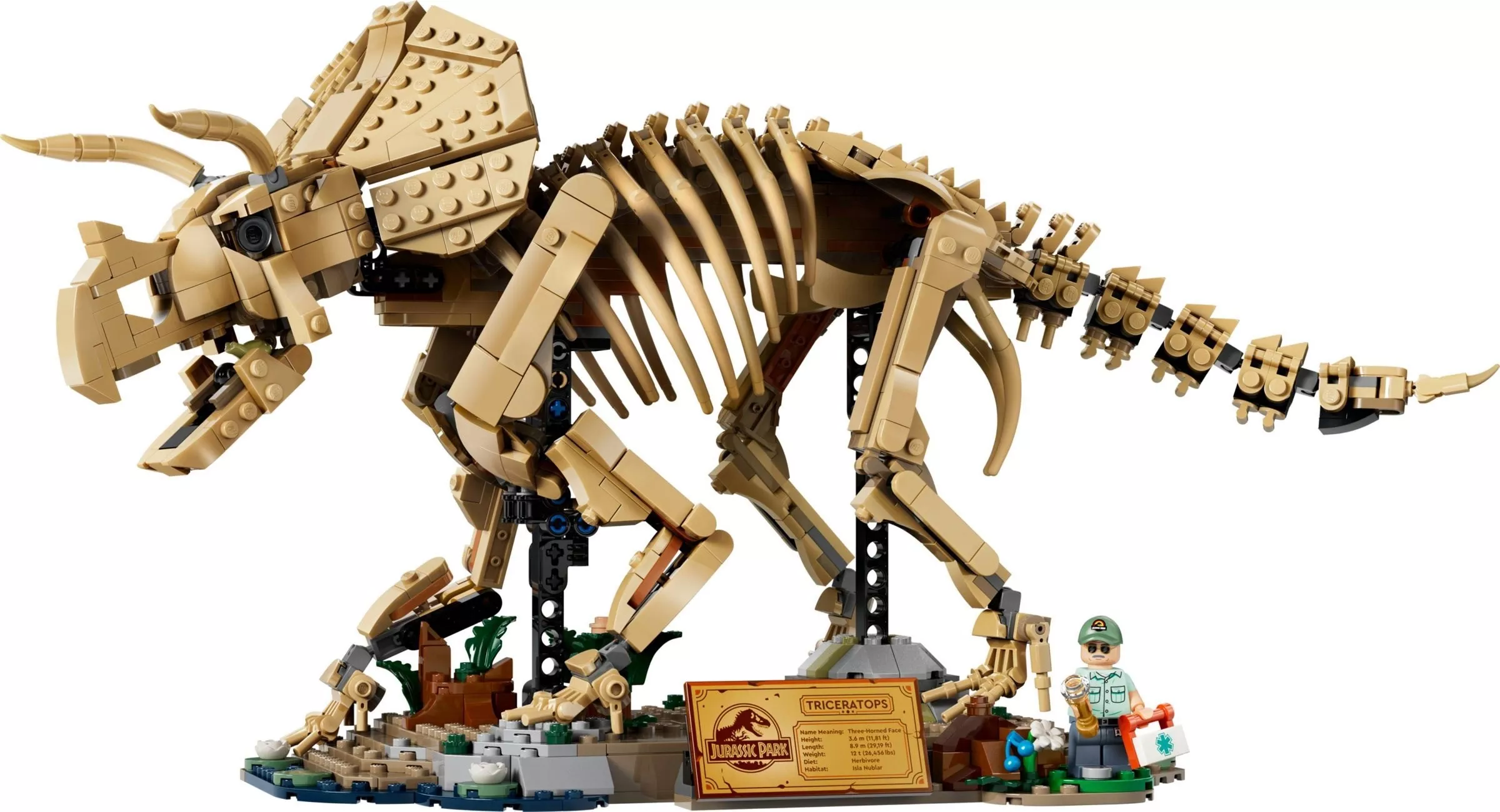 Set LEGO Jurassic World 77985 Dinosaur Fossils: Triceratops
