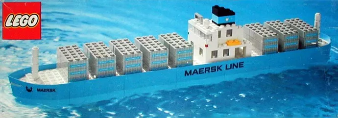 Set LEGO LEGOLAND 1650 Maersk Line Container Ship