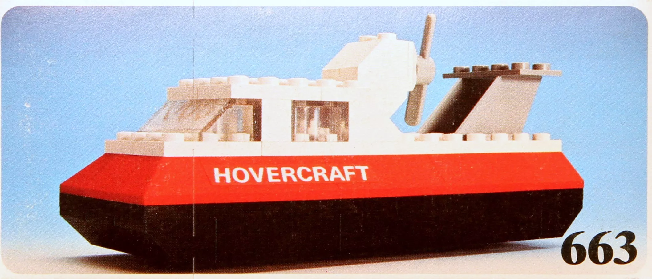 Set LEGO LEGOLAND 663 Hovercraft