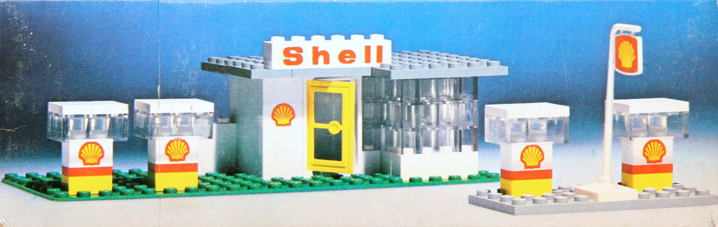 Set LEGO LEGOLAND 690 Shell Garage
