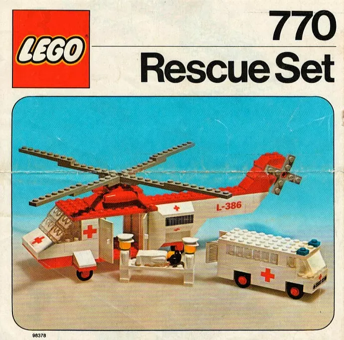 Set LEGO LEGOLAND 770 Rescue Set