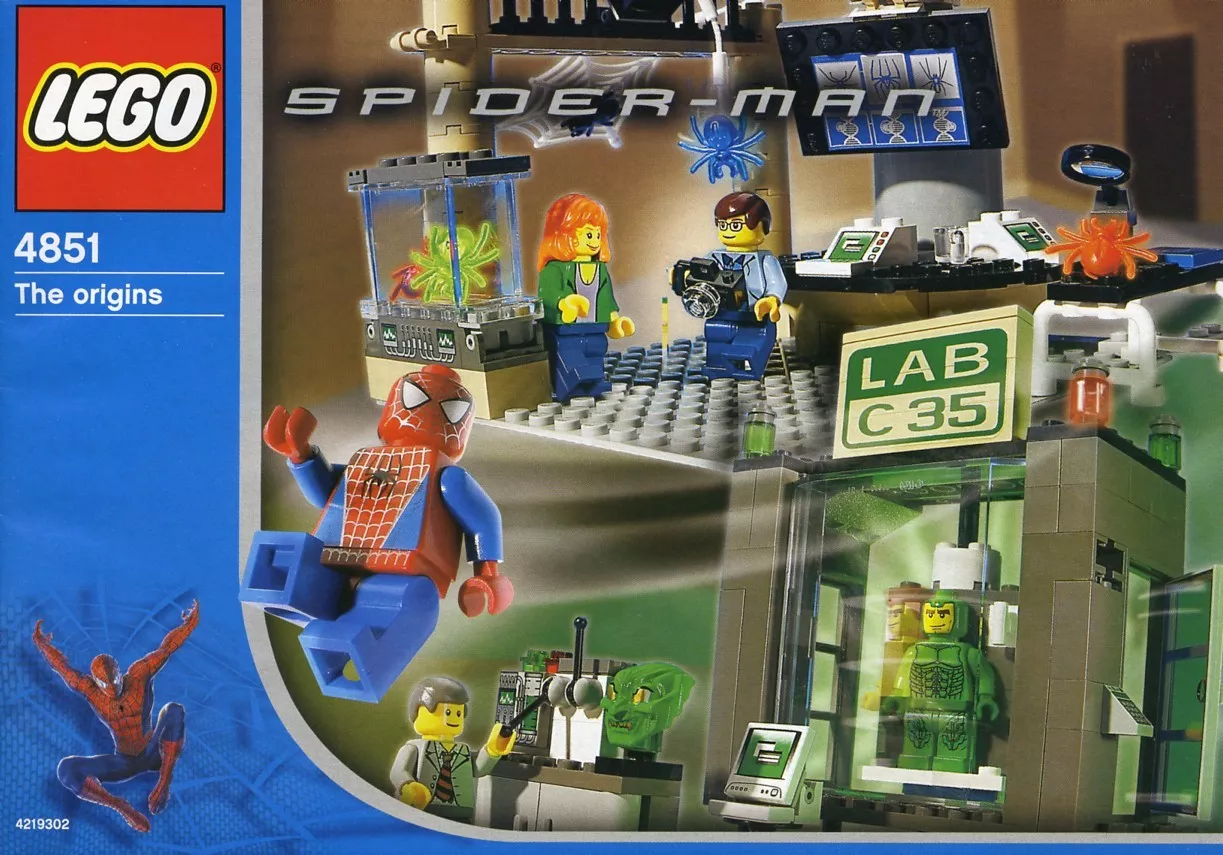 Set LEGO Marvel Super Heroes 4851 Spider-Man and Green Goblin - The origins