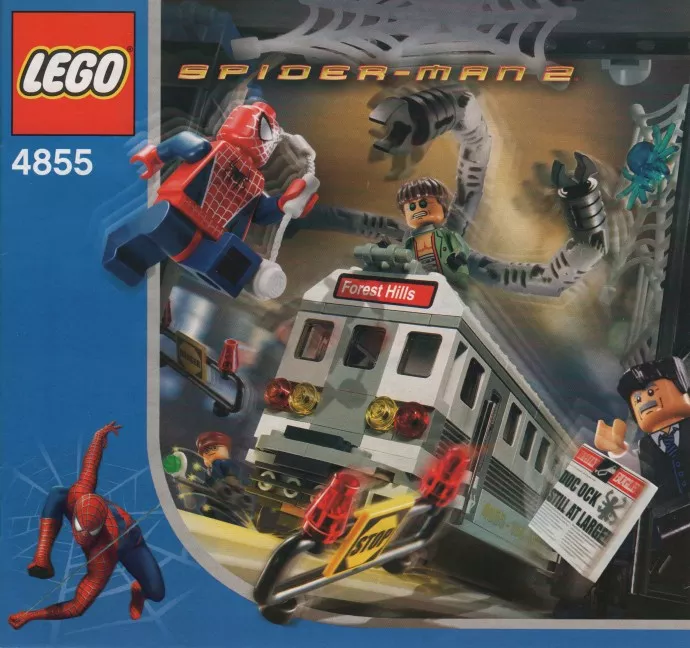 Set LEGO Marvel Super Heroes 4855 Spider-Man's Train Rescue