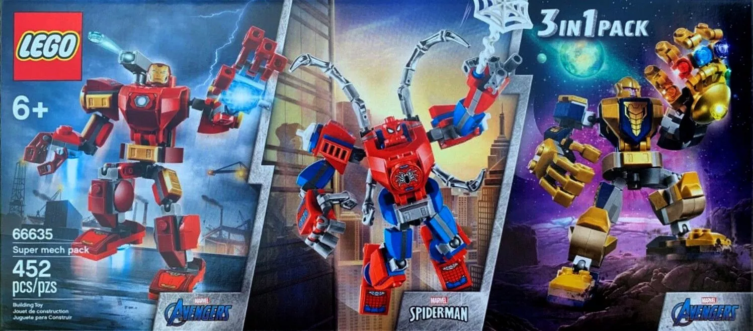 Set LEGO Marvel Super Heroes 66635 Super mech pack