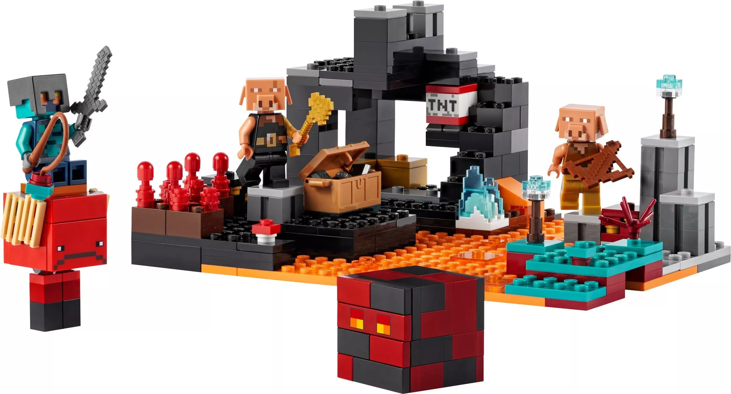Set LEGO Minecraft 21185 The Nether Bastion