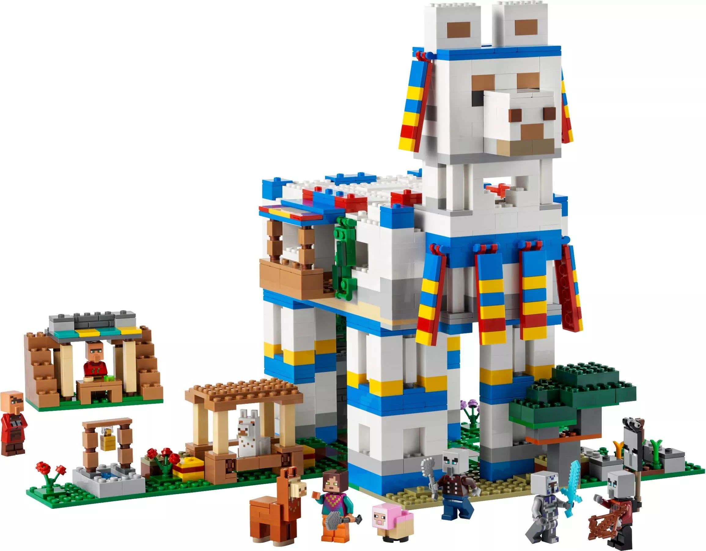 Set LEGO Minecraft 21188 The Llama Village
