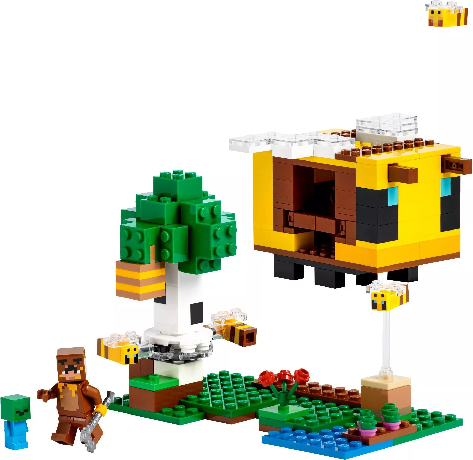 Set LEGO Minecraft 21241 The Bee Cottage