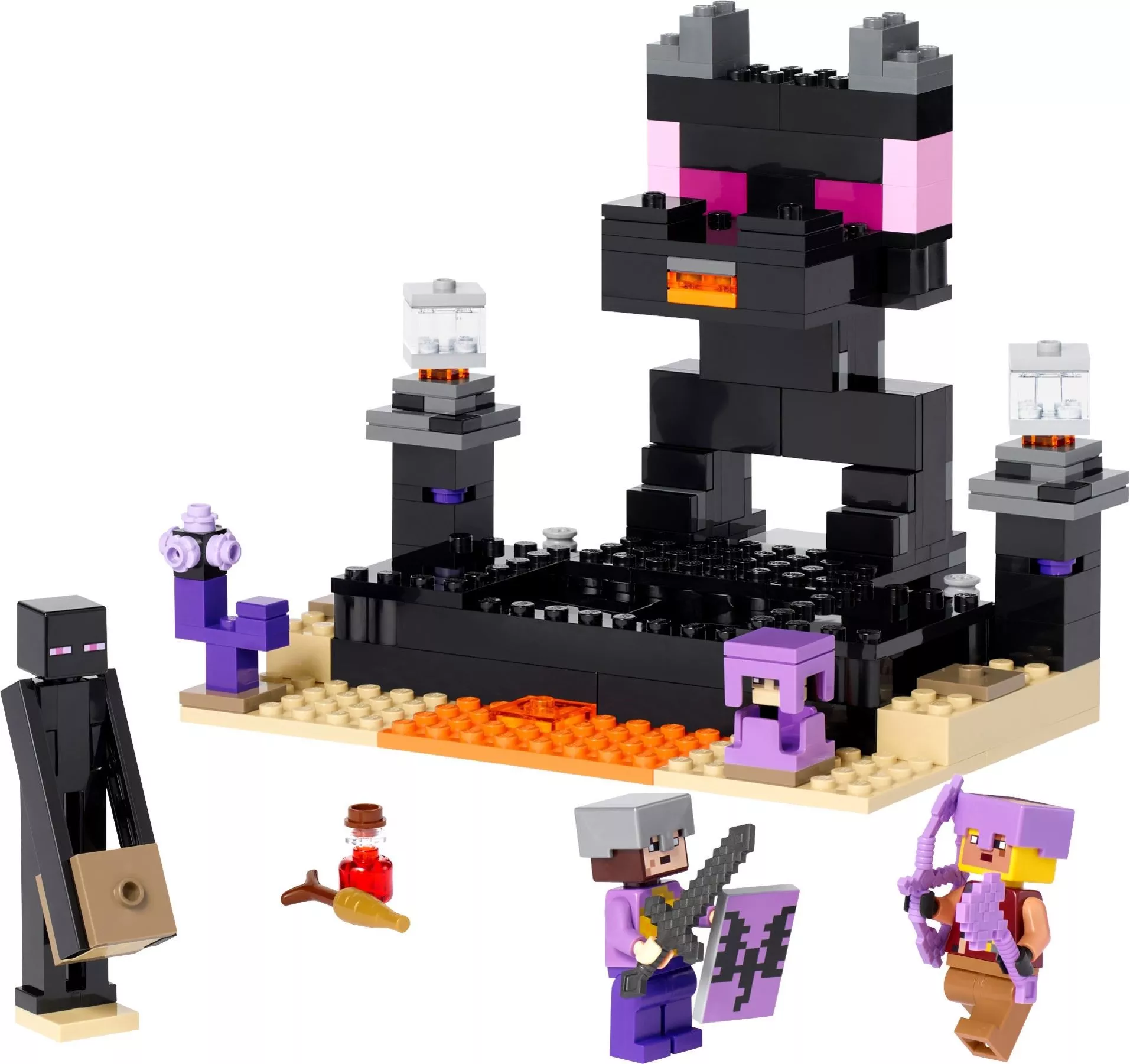 Set LEGO Minecraft 21242 The End Arena