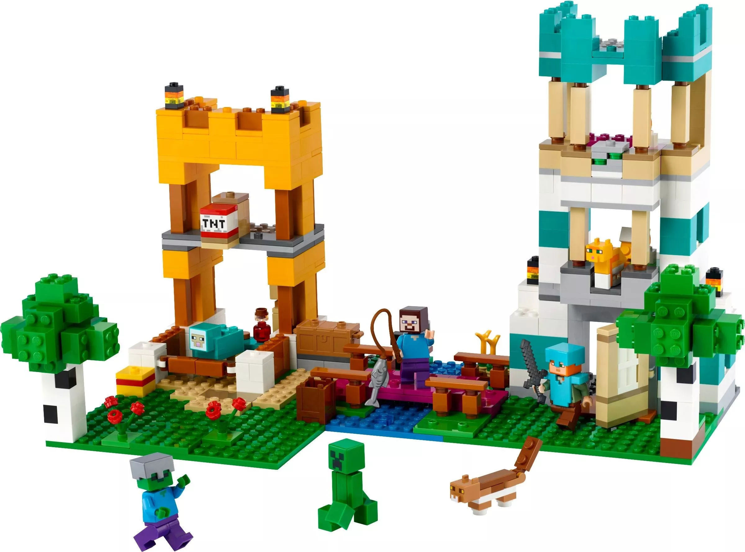 Set LEGO Minecraft 21249 The Crafting Box 4.0