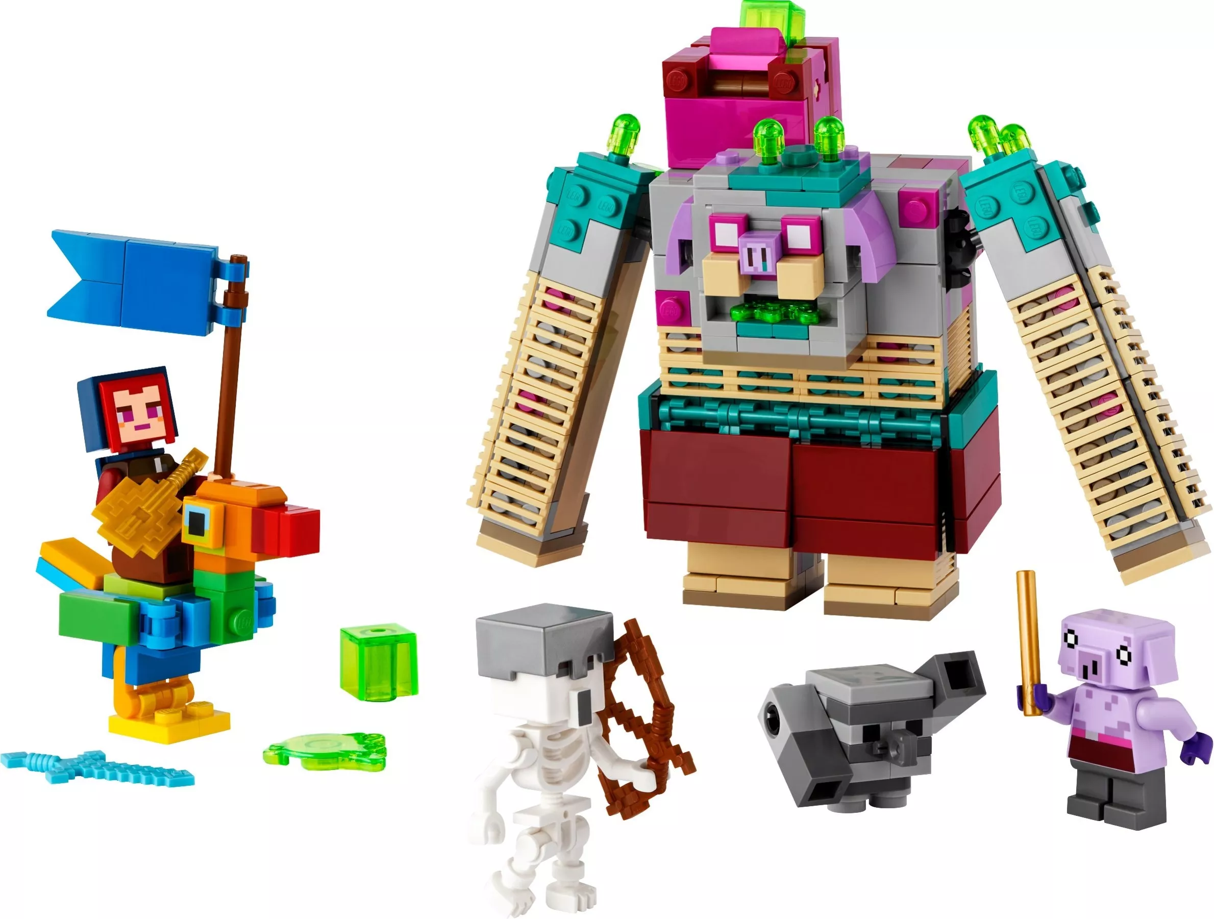 Set LEGO Minecraft 21257 The Devourer Showdown
