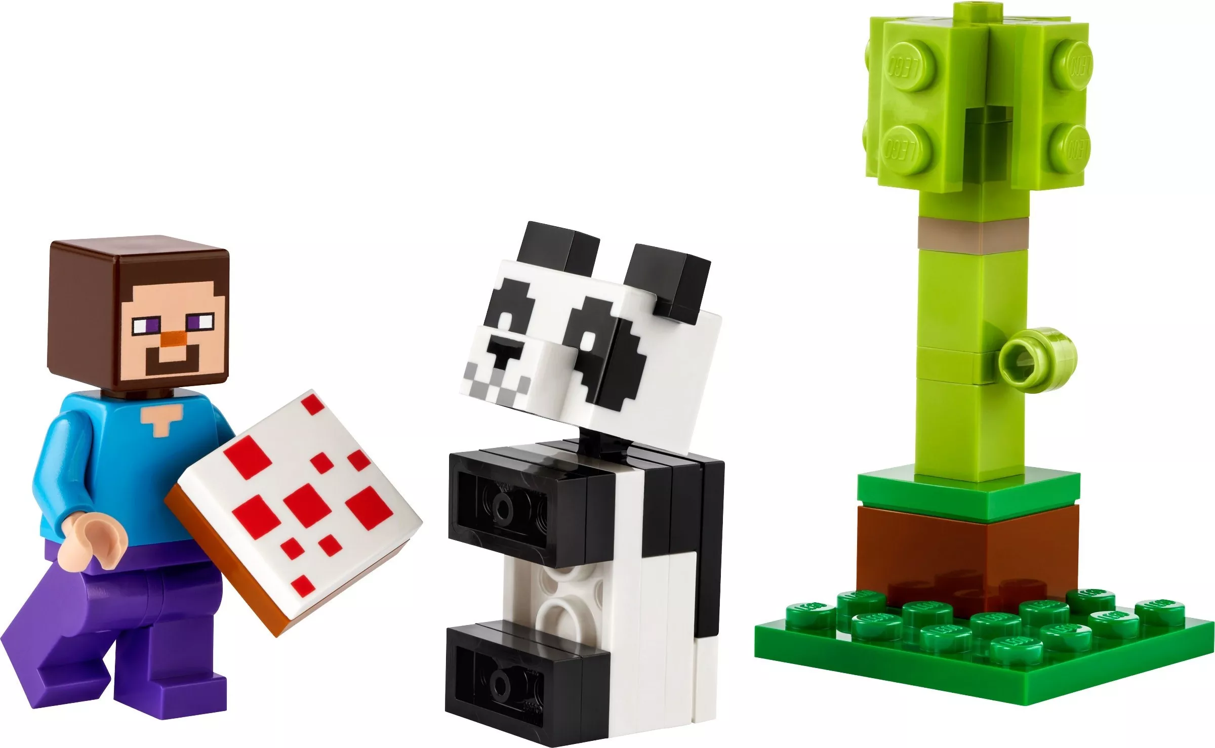 Set LEGO Minecraft 30672 Steve and Baby Panda